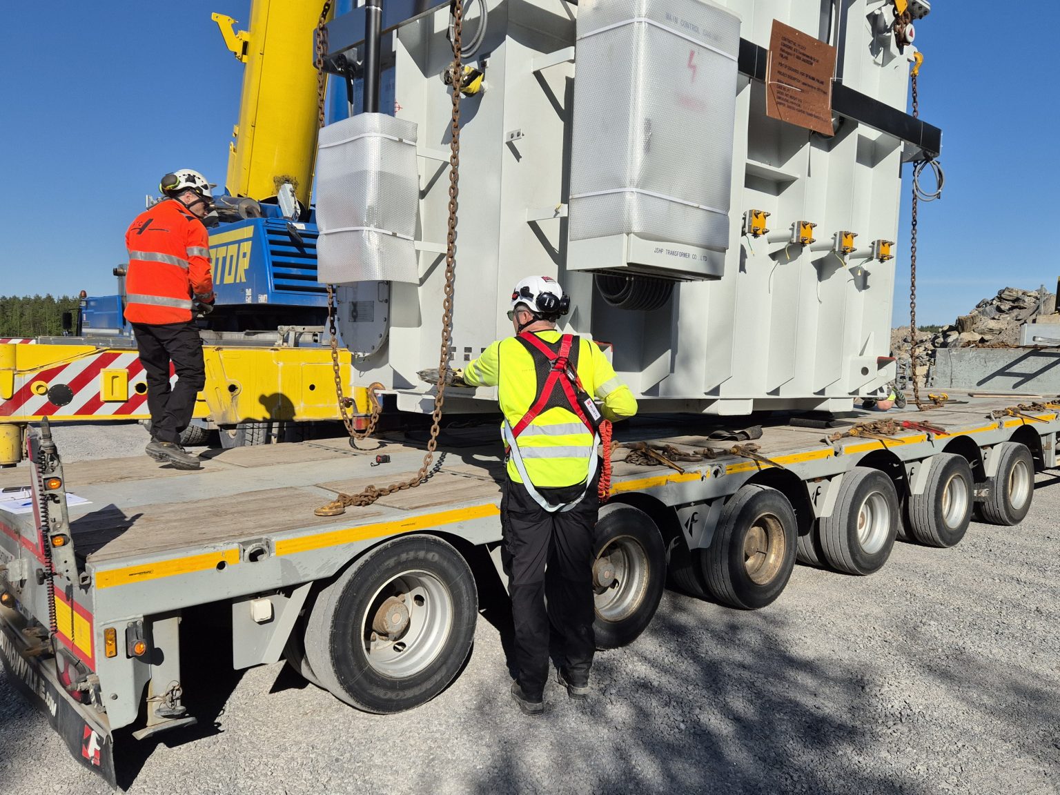 Delivery Of 2 X 40 50 MVA 117 33 KV BTB Transformers